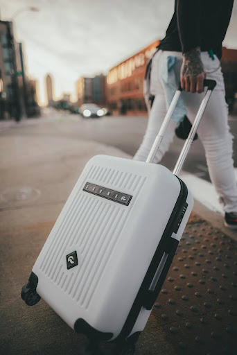 Rolling Carry-On Suitcase